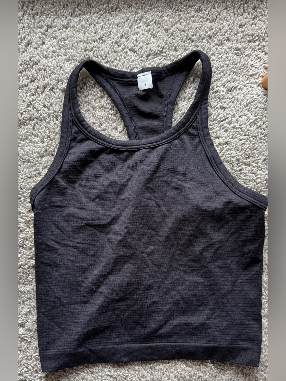 Swiftly Cropped Racerback tank top